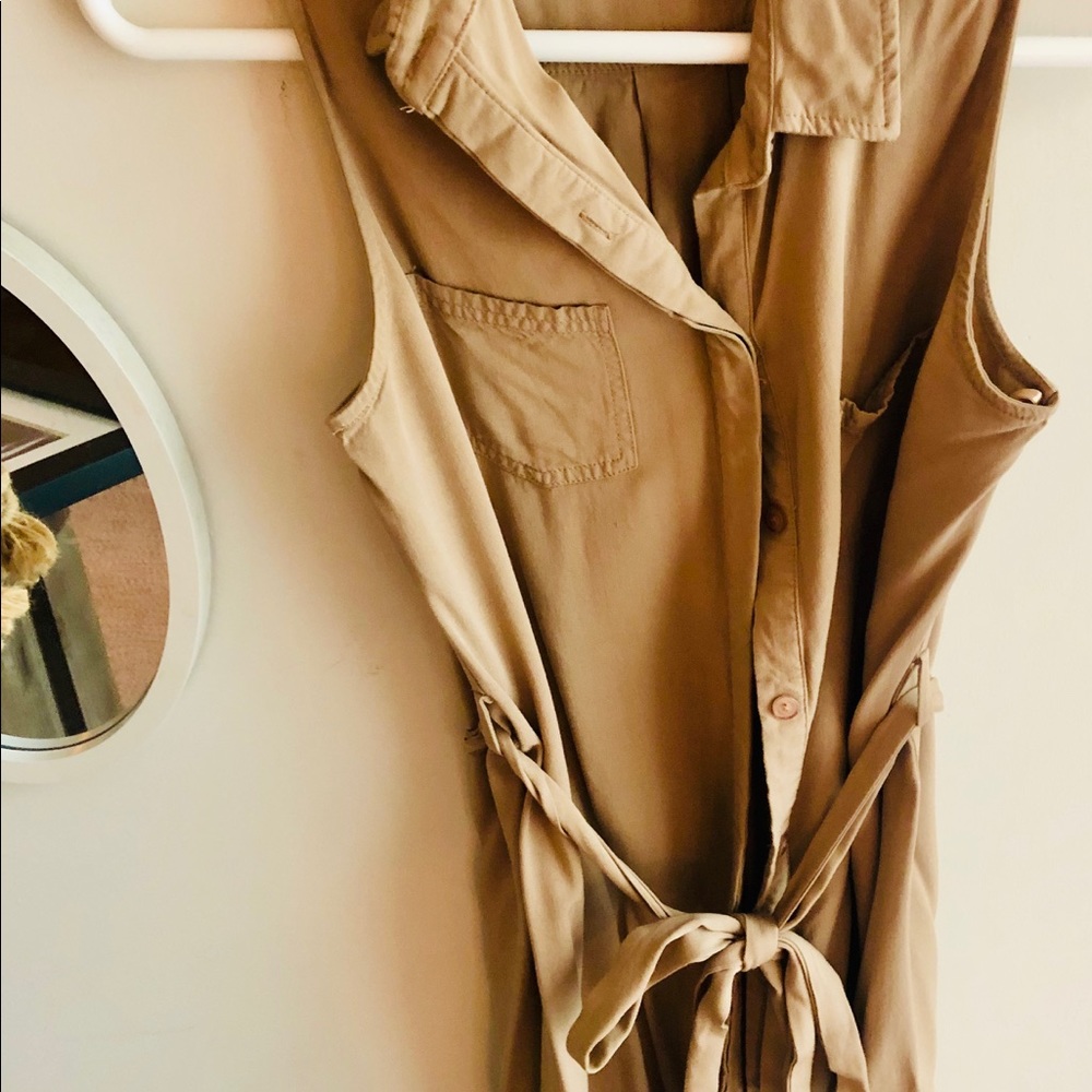 Tan Dress